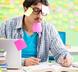 Student with many conflicting priorities