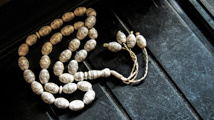 prayer beads with a variety of photo angles