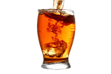 Glass of wine or alcohol drink