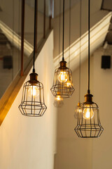 Modern style lighting bulb decor, Luxury retro light bulb interior lighting lamp for home decor.