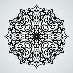 decorative concept abstract mandala illustration. EPS 10
