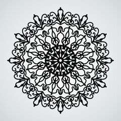 decorative concept abstract mandala illustration. EPS 10