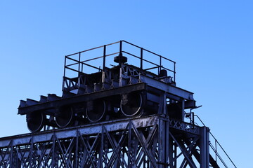 locomotive on conductors