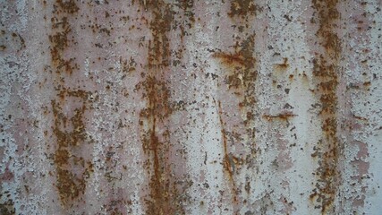 Rusty Corrugated Metal Sheet Texture, Zinc Galvanized Iron Plate