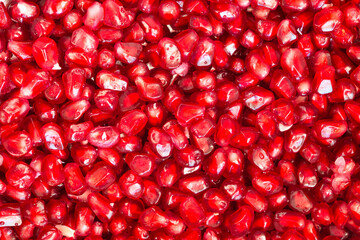 Pomegranate background high detail