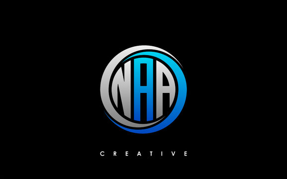 NAA Letter Initial Logo Design Template Vector Illustration