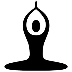 yoga relax reflection stretching