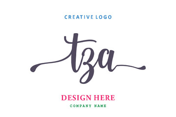 TZA lettering logo is simple, easy to understand and authoritative