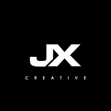 JX Letter Initial Logo Design Template Vector Illustration