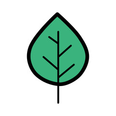 Birch Leaf Icon