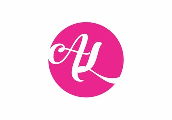 Unique shape of AL initial letter