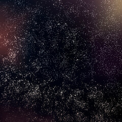 Abstract black background. Space. Illustration