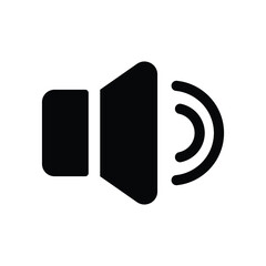 music volume icon design vector