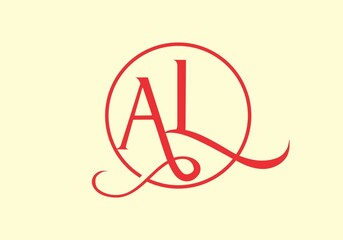 Unique shape of AL initial letter