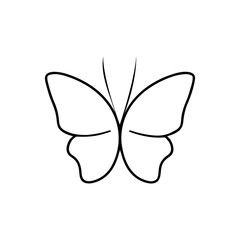 Butterfly icon vector set. Insect illustration sign collection.Butterfly symbol or logo.