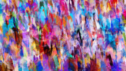 Fototapeta na wymiar Abstract Painting Color Background. Modern Cover Design Texture. Dynamic Bright Vibrant Background.