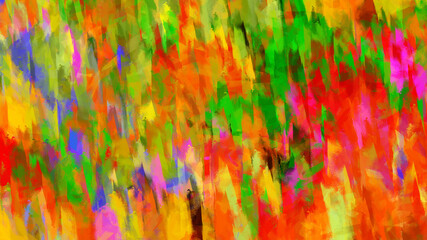 Abstract Painting Color Background. Modern Cover Design Texture. Dynamic Bright Vibrant Background.
