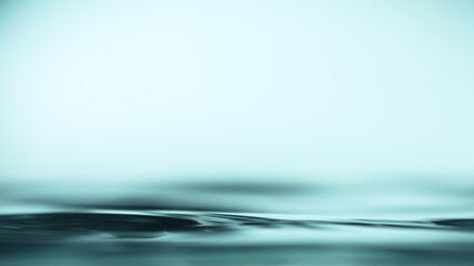 Blue water waves abstract background