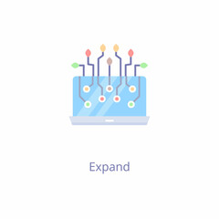 icon in vector. Logotype