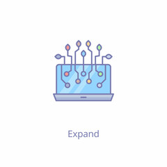 icon in vector. Logotype