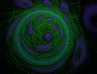 Imaginatory fractal abstract background Image
