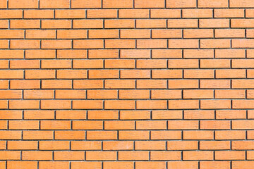 The texture of a brick wall. red brick background.