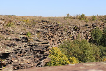 natural rocks zuevsky landscape park