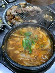 Korean food : Doenjang stew