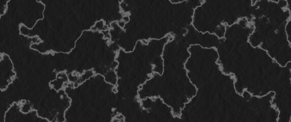 black marble with black cracks, marble floor, marble wall