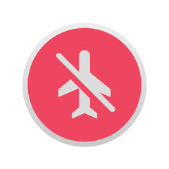 No Flight - Sticker