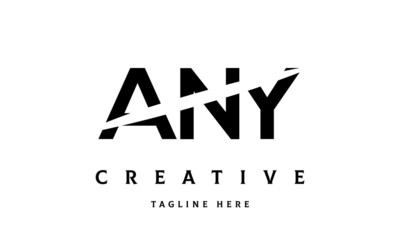 ANY creative three latter logo vector