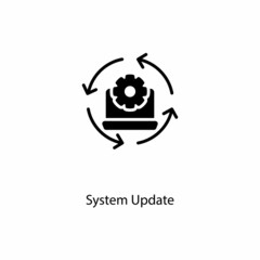 System Update icon in vector. Logotype