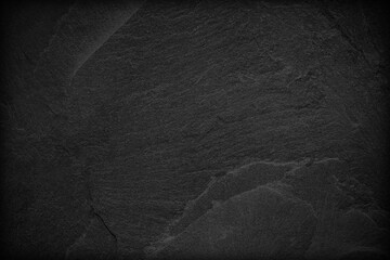Dark grey black slate background or texture.