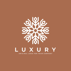 Abstract modern logo design.