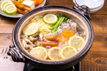 塩レモン鍋
