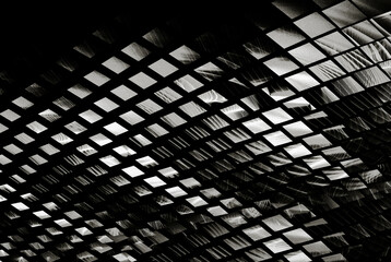Metallic hues, the image conveys the dynamics of movement