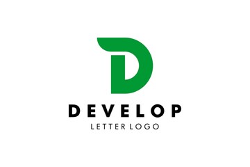 Letter D Logo : Suitable for Company Theme, Technology Theme, Initial Theme, Infographics and Other Graphic Related Assets.