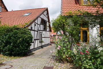 An der Kirche in Hitzacker