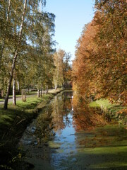 Die Orangerie und der Schloßpark in Meuselwitz im Altenburger Land