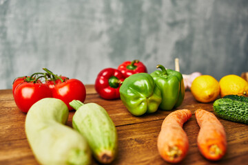 Ingredients natural product summer season agriculture wood background