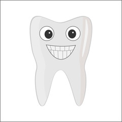 Smiling tooth