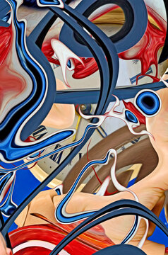 Abstract composition	