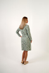 Beautiful young blonde girl