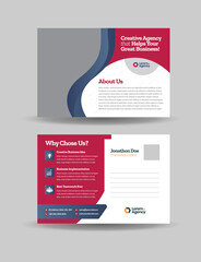 Corporate Business Postcard Design or Save The Date Invitation Card  or Direct Mail EDDM Design 