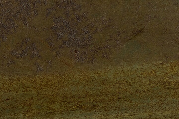 茶色に錆びた鉄のテクスチャ背景