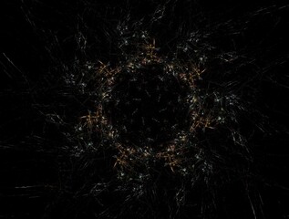 Imaginatory fractal abstract background Image