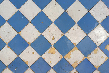 glazed ceramic tiles with decorations