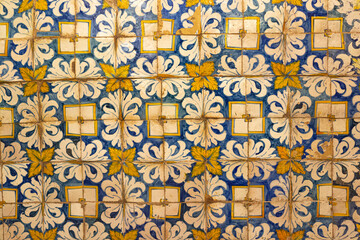 glazed ceramic tiles with decorations