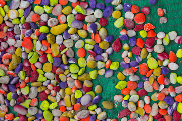 Fototapeta na wymiar Colorful rocks background