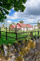 Fototapeta na wymiar Rural Country Farmhouse in Ireland